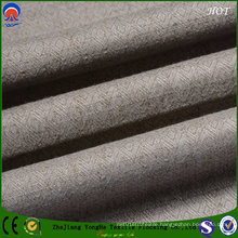 Resistant Blackout Polyester Linen Fabric for Curtain Use From Home Textile Factory